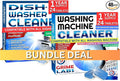 Washing Machine & Dishwasher Cleaner Tablets Bundle – 12-Month Supply | Deep by GRIMELABS