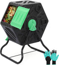Athena Collection Compost Tumbler, 17 Gallon Single Chamber Outdoor Rotating by AthenaCollectionFurniture