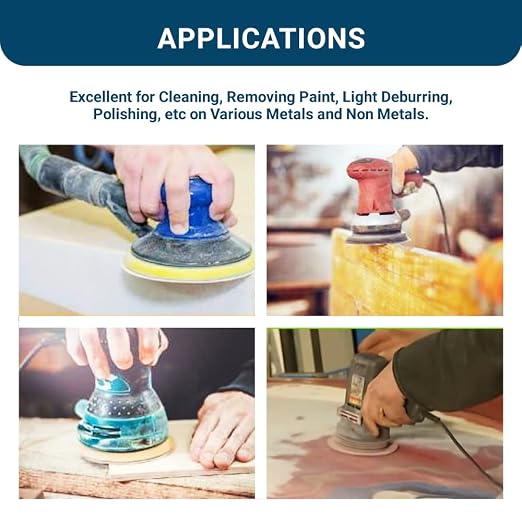 Benchmark Abrasives 4-1/2" Diameter Surface Preparation Non Woven Discs - Image 4