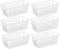 SANNO Wire Metal Baskets Freezer Baskets Farmhouse Organizer Storage Bins Large by SANNO