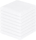 Homaxy 100% Cotton Waffle Weave Kitchen Dish Cloths, Ultra Soft Absorbent Quick by Homaxy