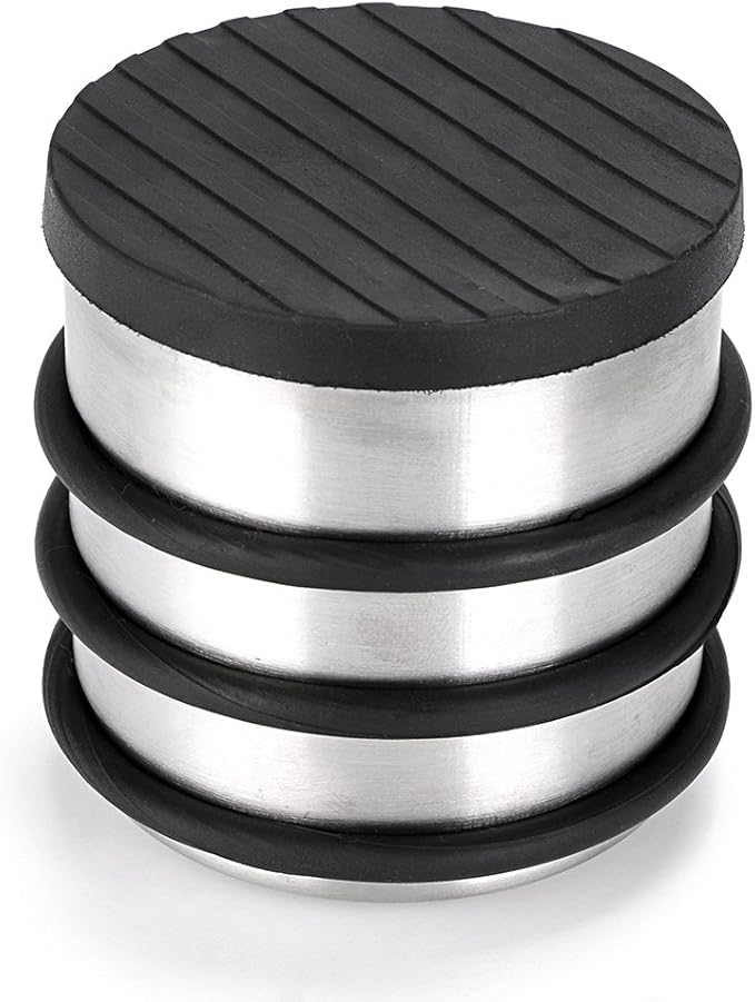 Sumnacon Heavy Duty Floor Door Stopper No Drill, Durability Stainless Steel - Image 5