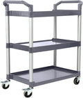 3-Tier Utility Rolling Cart by SHUNYILONG