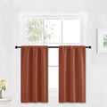 RYB HOME Bathroom Window Curtains by RYBHOME