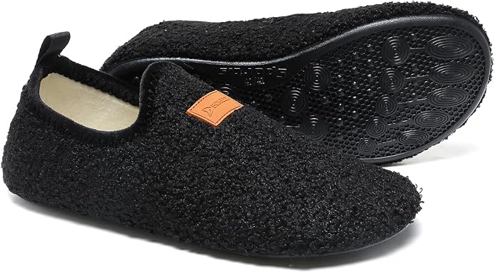 Adult Indoor House Slippers Socks Lightweight Non Slip Grip House Home Shoes - Image 3