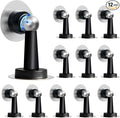Shackcom Magnetic Door Stop 12 Pack Stainless Steel Door Holders to Keep Door by Shackcom