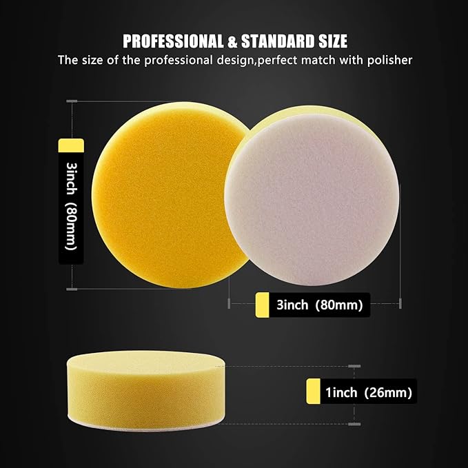 Polishing Pad, Foam Polishing Pad Kit - Image 4