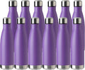 MEWAY 17oz Sport Water Bottle 12 Pack Vacuum Insulated Stainless Steel by MEWAY