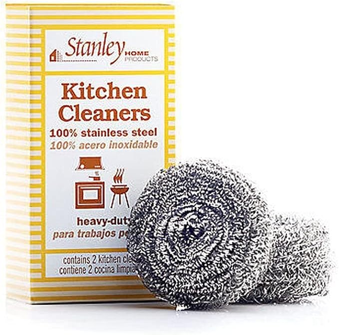 Stanley Home Products Stainless Steel Kitchen Scouring Cleaners - Image 2