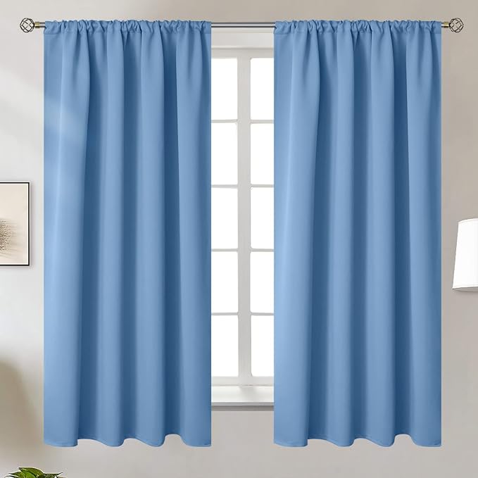 BGment Blackout Curtains 63 Inches Long by BGment