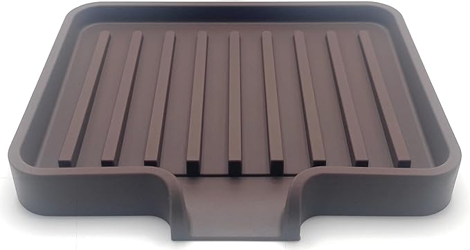 Happitasa Silicone Soap Dish Tray and Sponge Holder by Happitasa