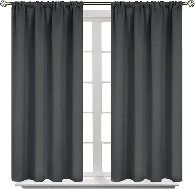 BGment Short Blackout Curtains 48 Inches Length by BGment