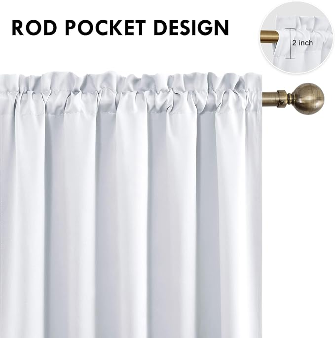 DWCN Blackout Curtains for Bedroom - Image 4