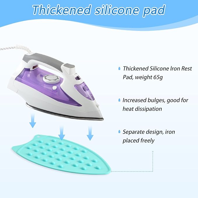 Red Deer Christmas Sweet Ironing Mat Thickened Ironing Blanket Travel Portable - Image 3