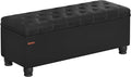 SONGMICS Storage Ottoman, Storage Bench, Tufted Entryway Bedroom Bench by SONGMICSbySONGMICSHOME
