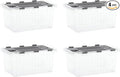 Superio Clear Storage Boxes by Superio