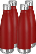 VEGOND 17oz Stainless Steel Water Bottles Bulk, Reusable Metal Sports Water by VEGOND