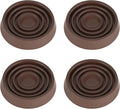 Furniture Coasters, 1.5X1.5 Rubber Caster Cups Non Slip Furniture Pads Non Skid by VOCOMO