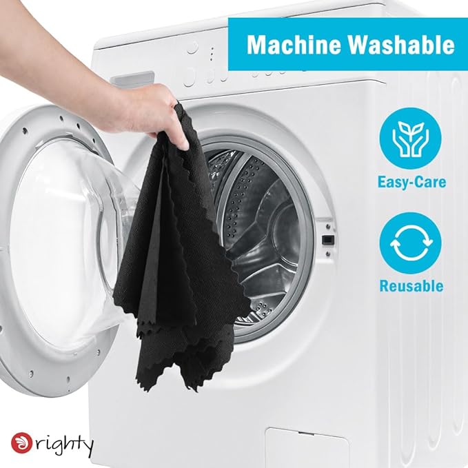 Orighty Black Microfiber Cleaning Cloth, 50 Pack Highly Absorbent Cleaning - Image 7