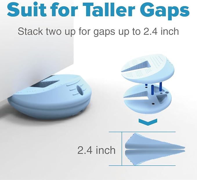 Door Pinch Guard and Door Slam Stopper, Durable Silicone Door Finger Pinch Guard - Image 6