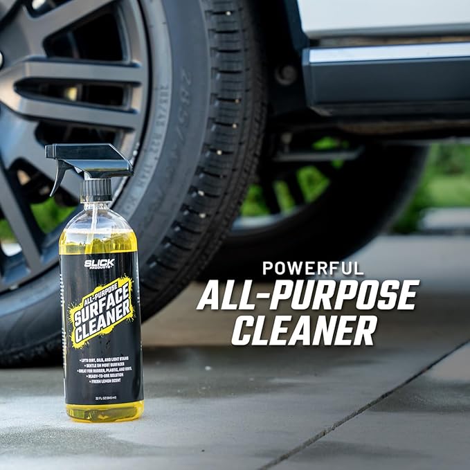 Slick Products All-Purpose Surface Cleaner – Multi-Surface Car Interior & - Image 3