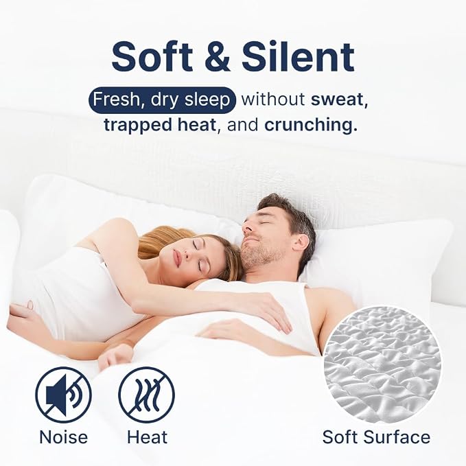 PAULATO BY GA.I.CO Queen Waterproof Mattress Protector – Mattress Cover - Image 4