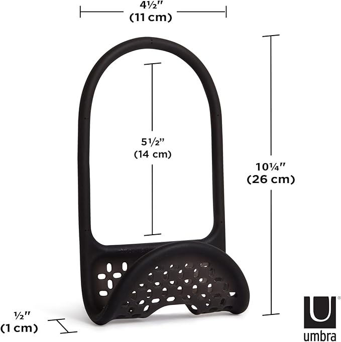 Umbra Sling Kitchen Sink Accessory, Single-Sided Sponge Holder - Image 2