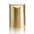 Stainless Steel Trash Can with Swing Lid, Mini Countertop Trash Bin Bathroom by Chemlliy