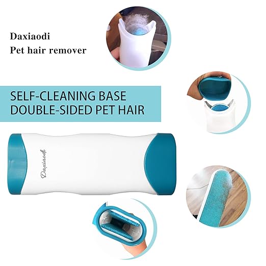 2 Pack Furniture Lint Remover Brushes, Double Sided Self Cleaning Loose Hair - Image 4