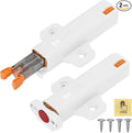 Jiayi Push to Open Door Catches Heavy Duty 2 Pack Push Opener Door Latch by Jiayi