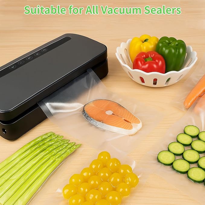 MakMeFre 2Pack 8x50 Vacuum Sealer Bags Rolls - Image 2