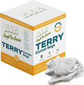 Angel-in-Armor White Terry Cloth Rags – 25lb Bulk Box of 100% Cotton Cleaning by A-I-AAngel-In-Armor