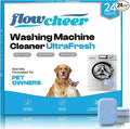 Washing Machine Cleaner Tablets, Septic Safe Descaler by Flowcheer