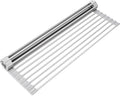 Surpahs Over Sink Foldable Multipurpose Roll-Up Dish Drying Rack, Silicone by Surpahs