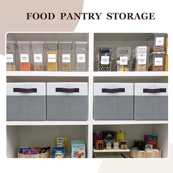 4 Pack Large Closet Storage Baskets Bins - Image 7