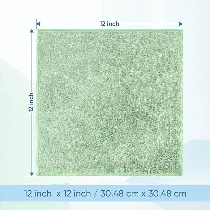 HOMEXCEL Microfiber Washcloths 12 Pack, Highly Absorbent and Soft Face Towel - Image 5