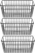 SANNO Freezer Baskets Wire Storage Baskets Closet Baskets Bin Farmhouse by SANNO