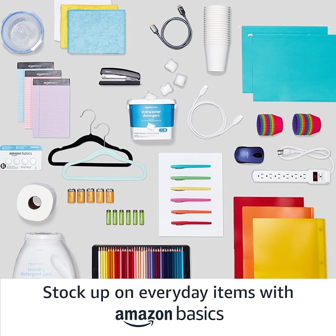 Amazon Basics 3-Shelf Adjustable Heavy Duty Steel Wire Rack Storage Shelving - Image 9