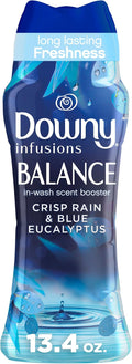 Downy Infusions In-Wash Laundry Scent Booster Beads, Crisp Rain and Blue by Downy