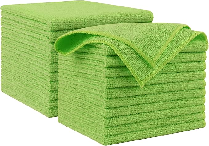AIDEA Microfiber Cleaning Cloth, Microfiber Towels by AIDEAHOME