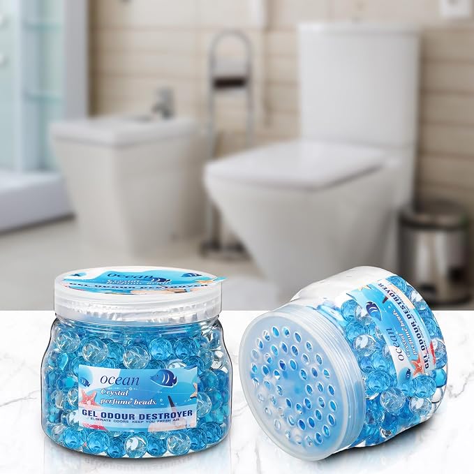 9 Pack Odor Eliminator Gel Beads Bulk 10 Ounces Air Freshener Gel Beads Odor - Image 6