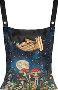 Mushroom Handy Clothespin Bags Moon Space-Saving Clothespin Storage Hanger Bag by CREAMIC