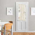 NICETOWN Sheer Door Curtain for Window, Farmhouse French Door Curtain for Front by NICETOWN