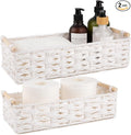OIAHOMY Toilet Paper Baskets Handmade Paper Rope Decorative Wicker Storage Tank by MasterofSpaceOptimization