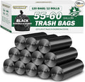 55-60 Gallon Black Trash Bags 120 Count by TFORING%C2%AE