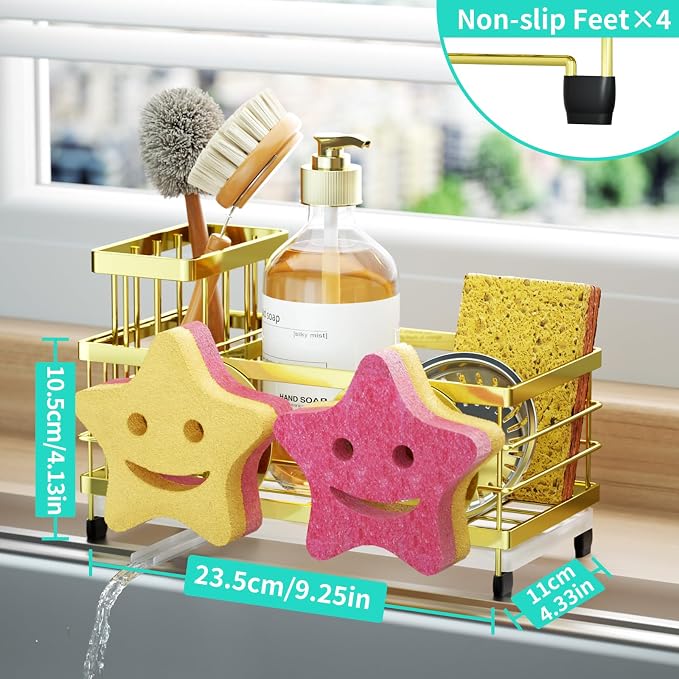 HapiRm Sink Caddy Sponge Holder - Image 5
