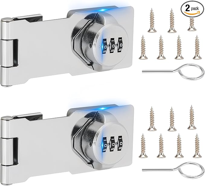 Keyless Cabinet Lock with Combination Code by TOKCKYBL