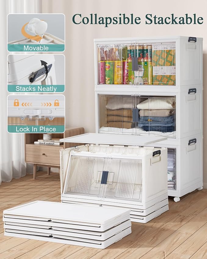OlarHike 97QT Stackable Storage Bins - Image 2