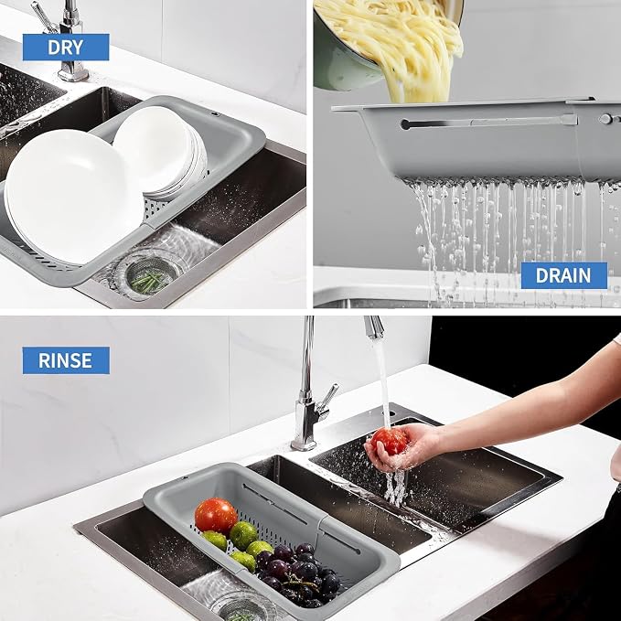 LASSHSWA Collapsible Colander and Strainer - Image 3