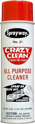 PLZ AEROSCIENCE Sprayway SW031 Crazy Clean Cleaner, 19 oz by Sprayway